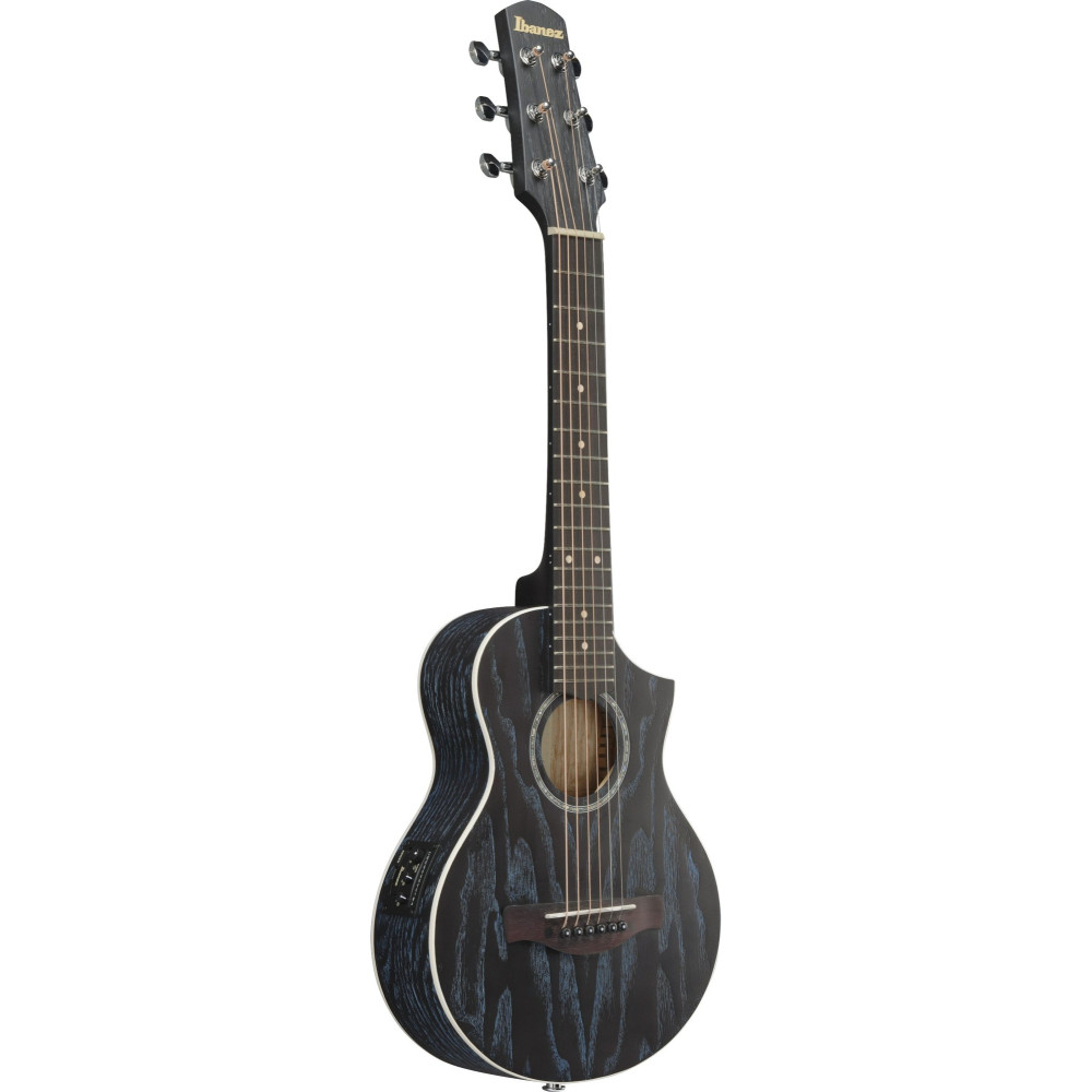 Ibanez EWP16EWB-GAO EWP Piccolo Guitar 6-String - Galaxy Aqua Open Pore + Gig Bag