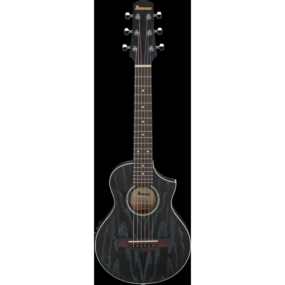 Ibanez EWP16EWB-GAO EWP Piccolo Guitar 6-String - Galaxy Aqua Open Pore + Gig Bag