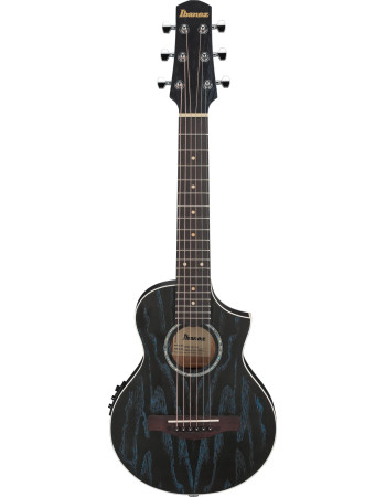 Ibanez EWP16EWB-GAO EWP Piccolo Guitar 6-String - Galaxy Aqua Open Pore + Gig Bag