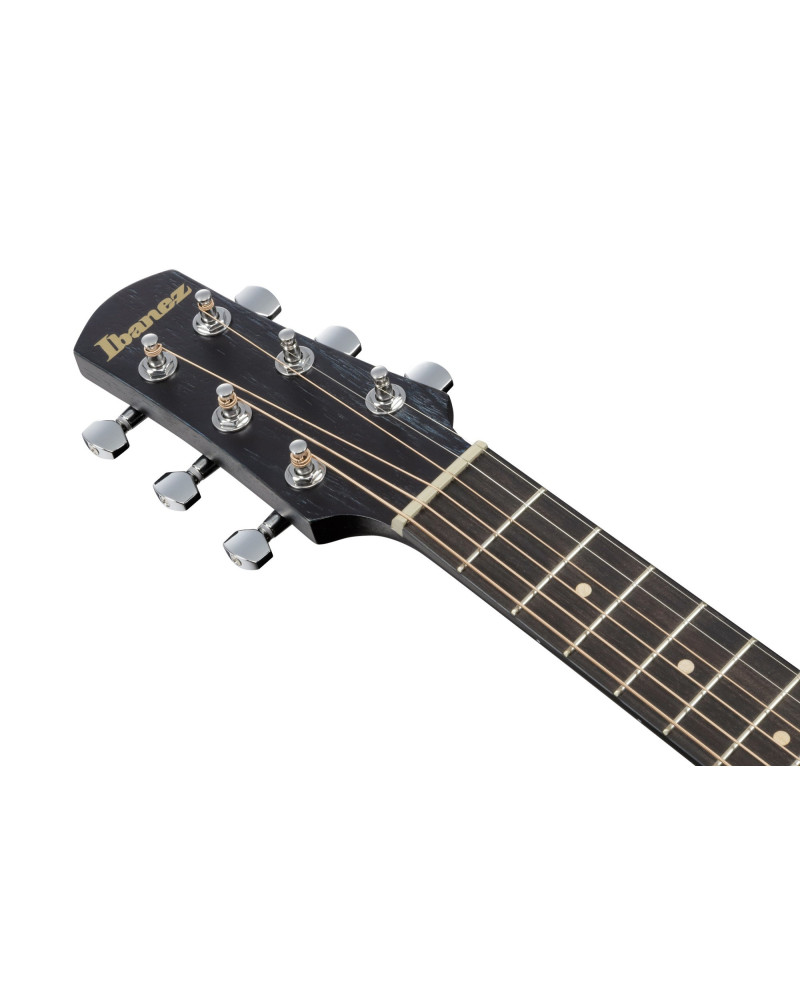 Ibanez EWP16EWB-GAO EWP Piccolo Guitar 6-String - Galaxy Aqua Open Pore + Gig Bag