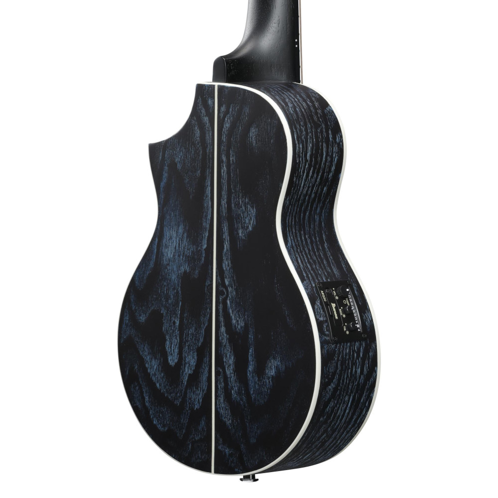 Ibanez EWP16EWB-GAO EWP Piccolo Guitar 6-String - Galaxy Aqua Open Pore + Gig Bag