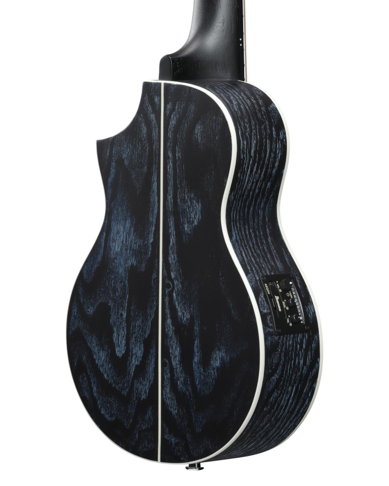 Ibanez EWP16EWB-GAO EWP Piccolo Guitar 6-String - Galaxy Aqua Open Pore + Gig Bag