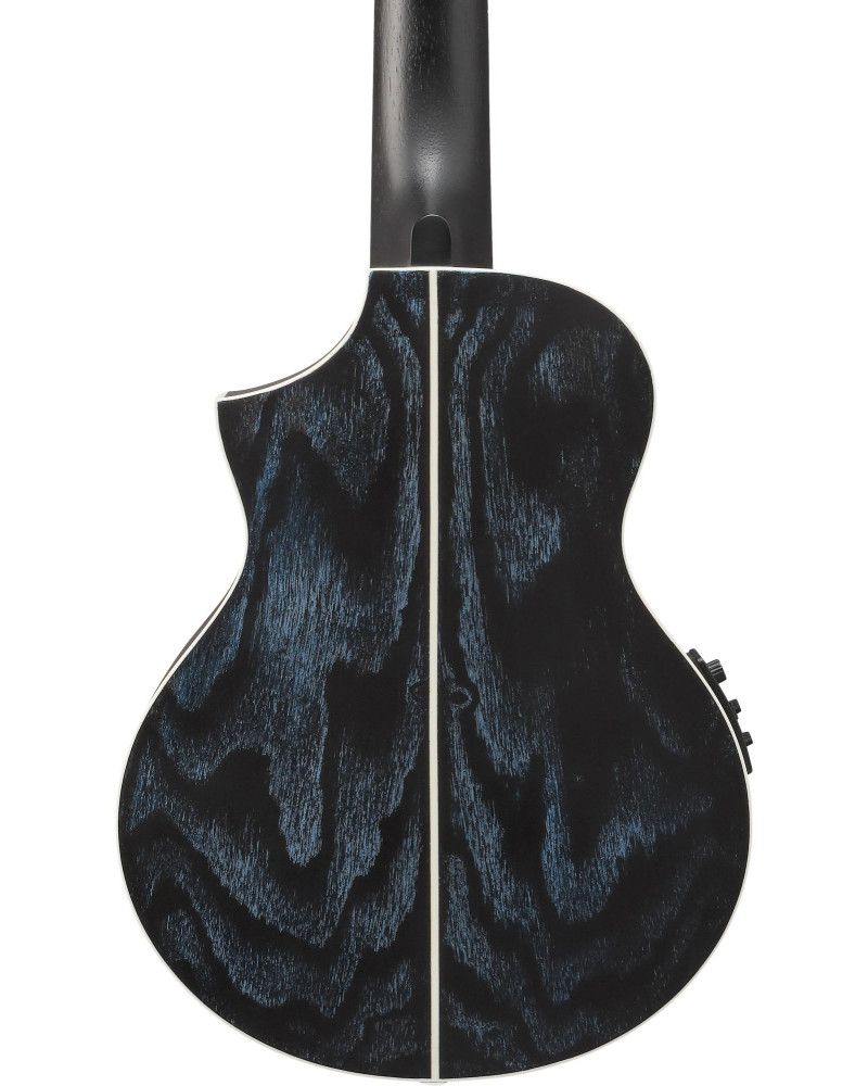 Ibanez EWP16EWB-GAO EWP Piccolo Guitar 6-String - Galaxy Aqua Open Pore + Gig Bag