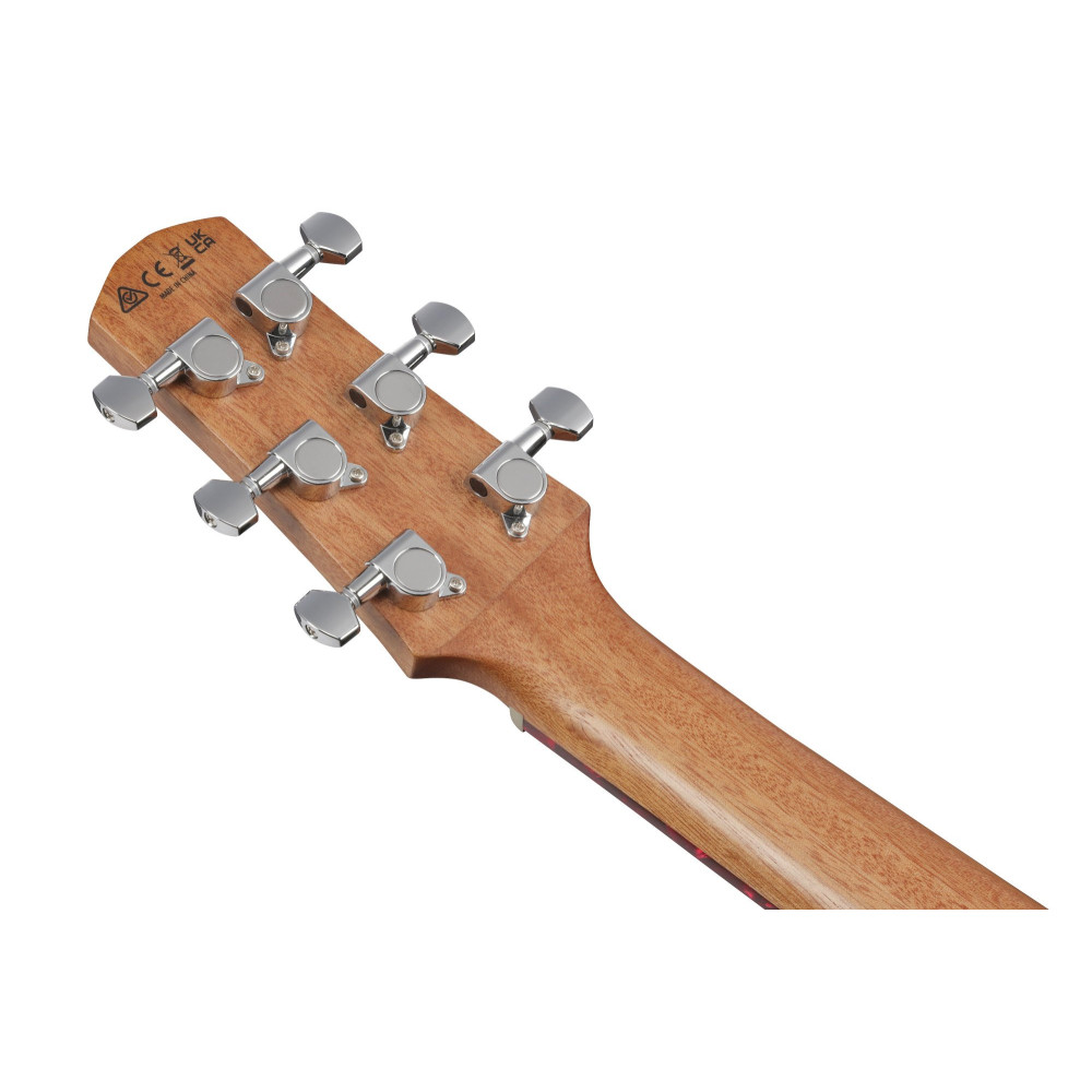 Ibanez EWP17M2E-SMO EWP Piccolo Guitar 6-String - Strawberry Milk Open Pore
