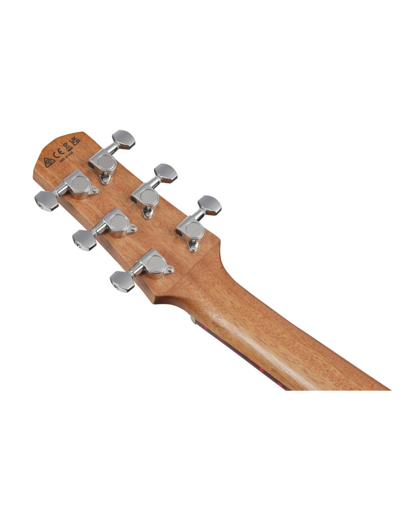 Ibanez EWP17M2E-SMO EWP Piccolo Guitar 6-String - Strawberry Milk Open Pore