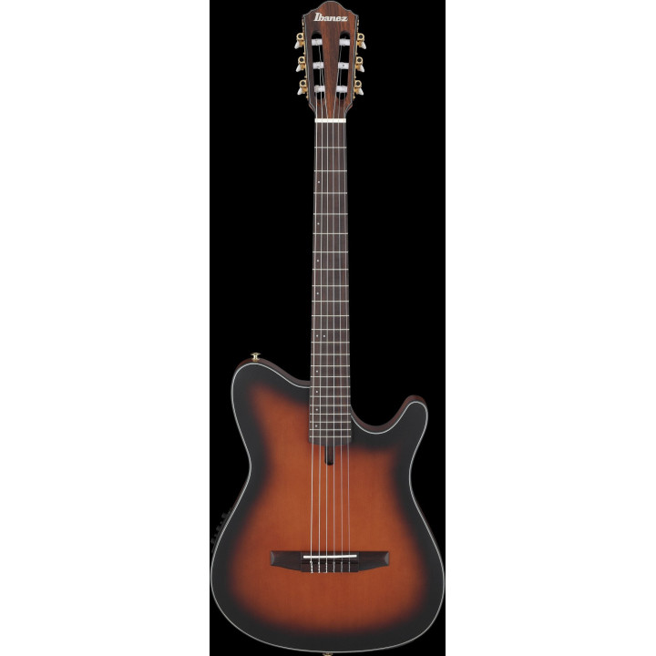 Ibanez FRH10N-BSF FRH Nylon String Guitar 6-String - Brown Sunburst Flat