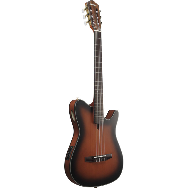 Ibanez FRH10N-BSF FRH Nylon String Guitar 6-String - Brown Sunburst Flat