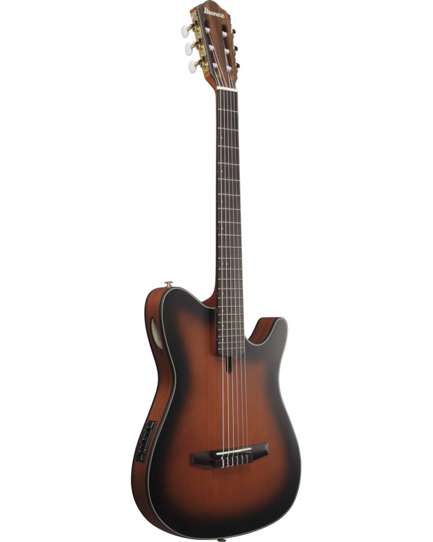 Ibanez FRH10N-BSF FRH Nylon String Guitar 6-String - Brown Sunburst Flat