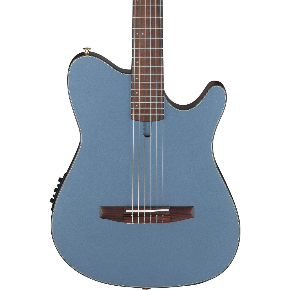 Ibanez FRH10N-IBF FRH Nylon String Guitar 6-String - Indigo Blue Metallic