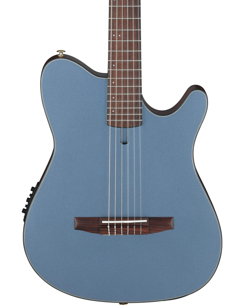 Ibanez FRH10N-IBF FRH Nylon String Guitar 6-String - Indigo Blue Metallic