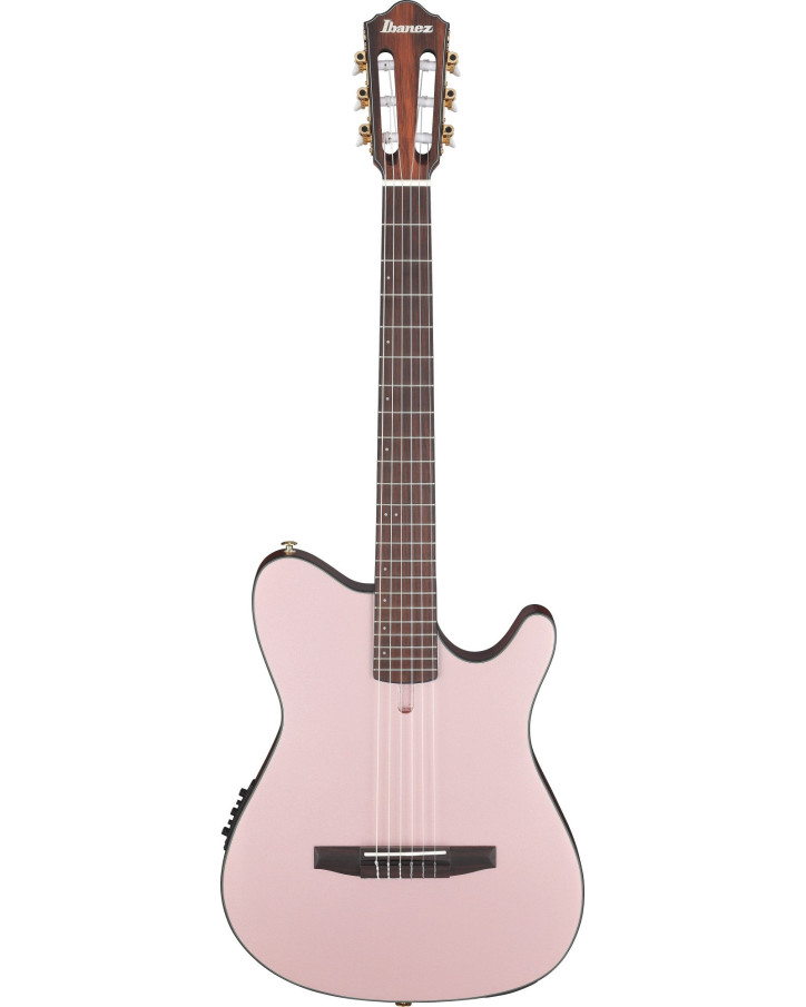 Ibanez FRH10N-RGF FRH Nylon String Guitar 6-String - Rose Gold Metallic Flat