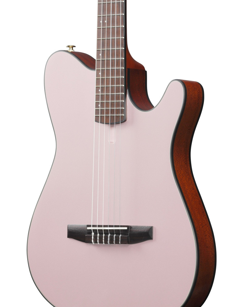 Ibanez FRH10N-RGF FRH Nylon String Guitar 6-String - Rose Gold Metallic Flat