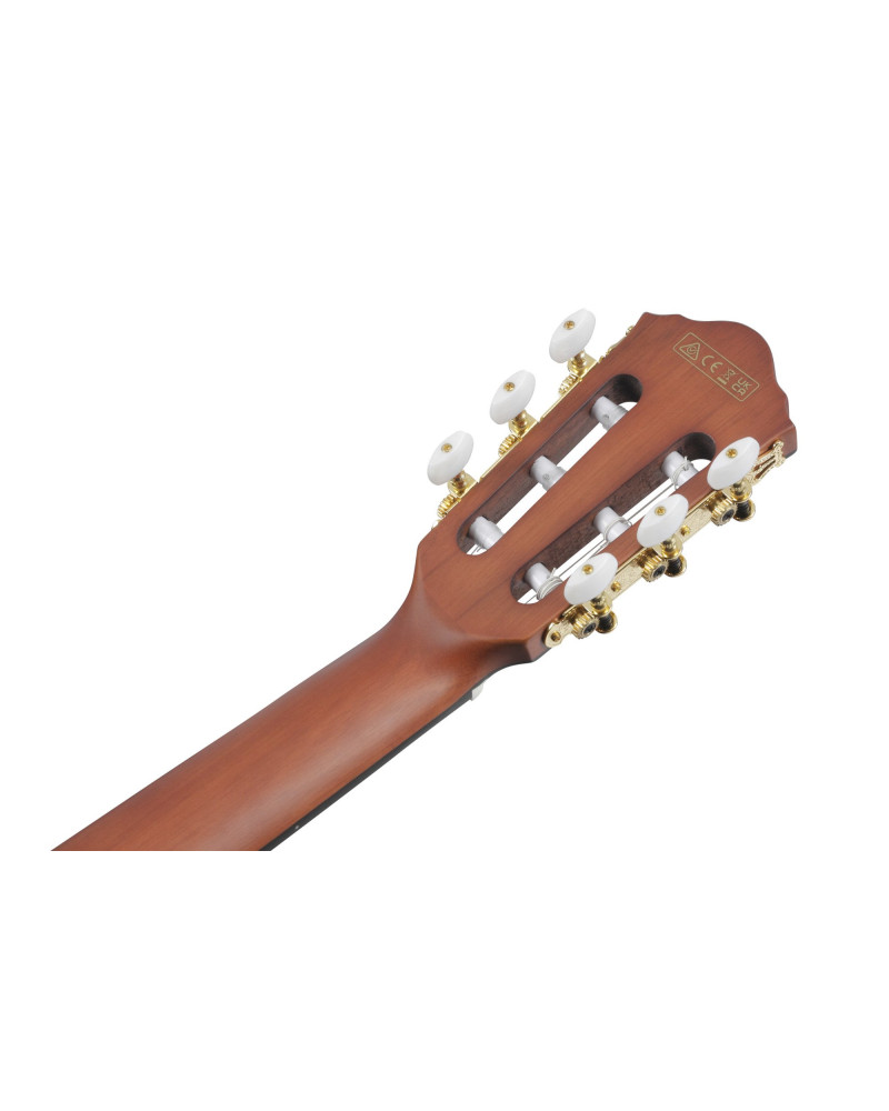 Ibanez FRH10NL-BSF FRH Nylon String Guitar 6-String Lefty - Brown Sunburst Flat