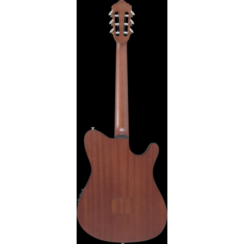 Ibanez FRH10NL-BSF FRH Nylon String Guitar 6-String Lefty - Brown Sunburst Flat