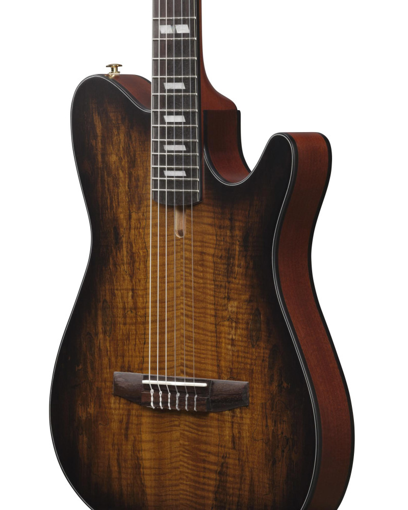 Ibanez FRH20SMN-TCL FRH Nylon String Guitar 6-String - Tobacco Burst Low Gloss