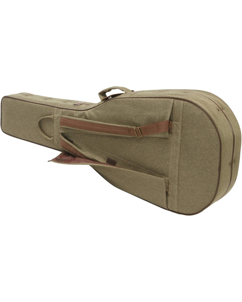 Ibanez FS40DA Formed Case Renewed  w/ Tweed Exterior Dreadnought - für AW/V/PF/PF512 Dreadnought