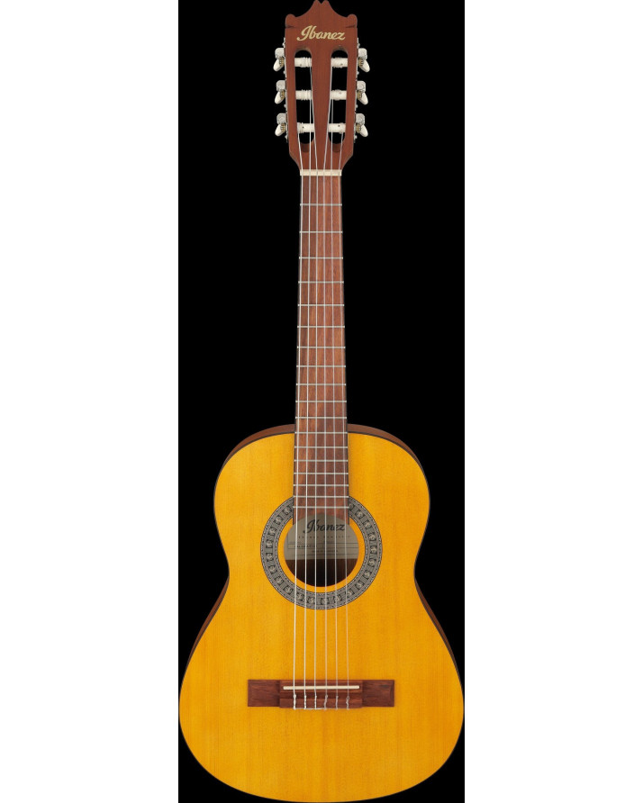 Ibanez GA1-OAM GA Classical Guitar 6-String 1/2 Body - Open Pore Amber