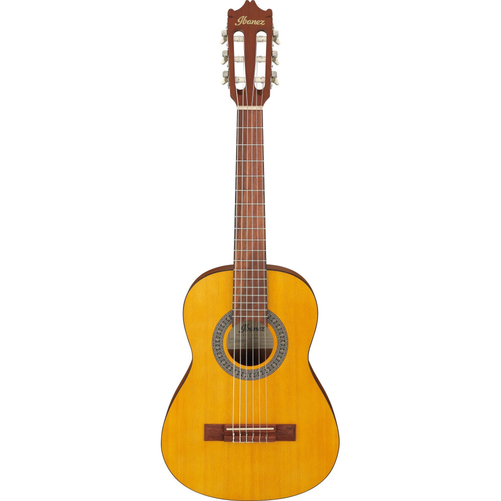 Ibanez GA1-OAM GA Classical Guitar 6-String 1/2 Body - Open Pore Amber
