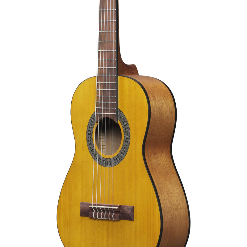 Ibanez GA1-OAM GA Classical Guitar 6-String 1/2 Body - Open Pore Amber