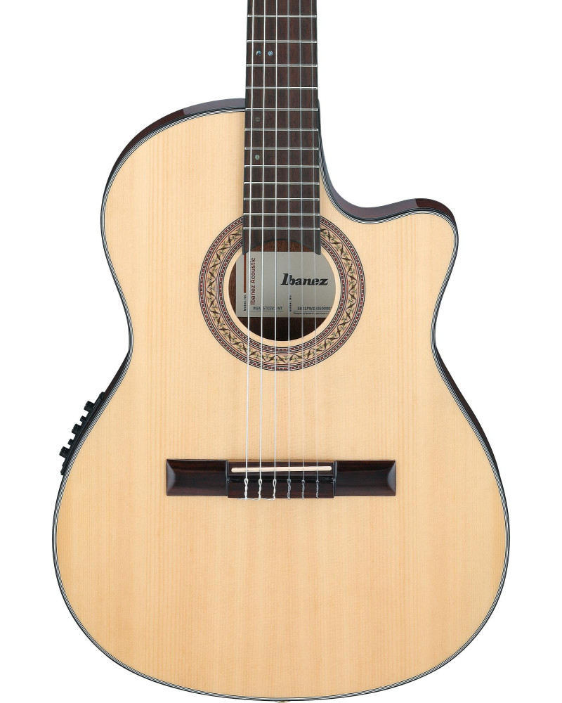 Ibanez GA35TCE-NT GA Classical Guitar 6-String - Natural High Gloss