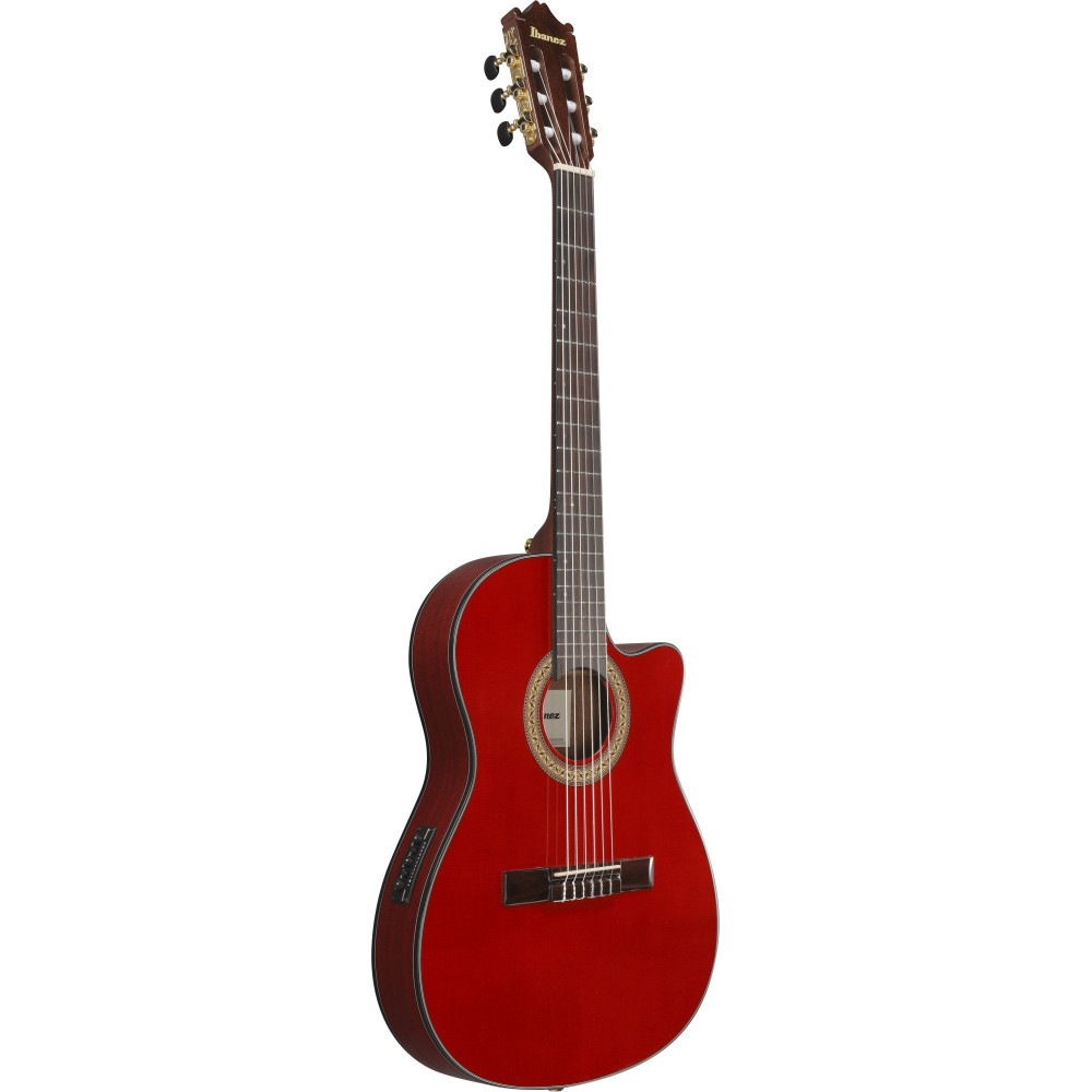 Ibanez GA35TCE-SRR GA Classical Guitar 6-String - Sapphire Red High Gloss
