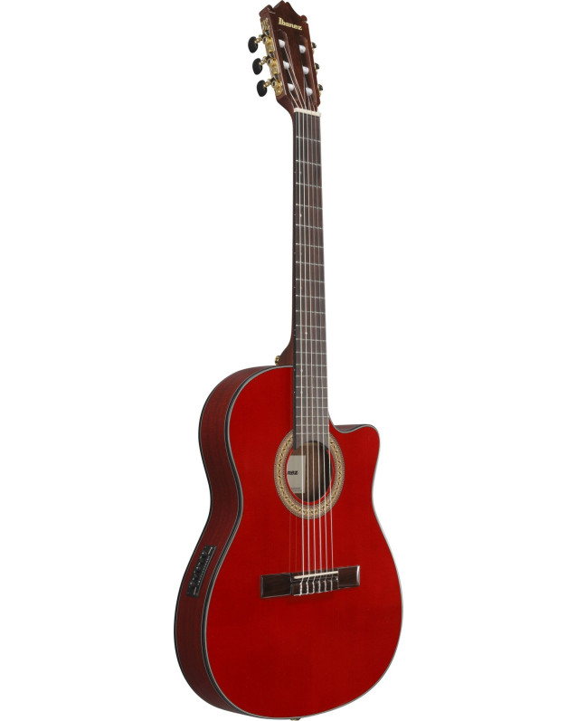 Ibanez GA35TCE-SRR GA Classical Guitar 6-String - Sapphire Red High Gloss