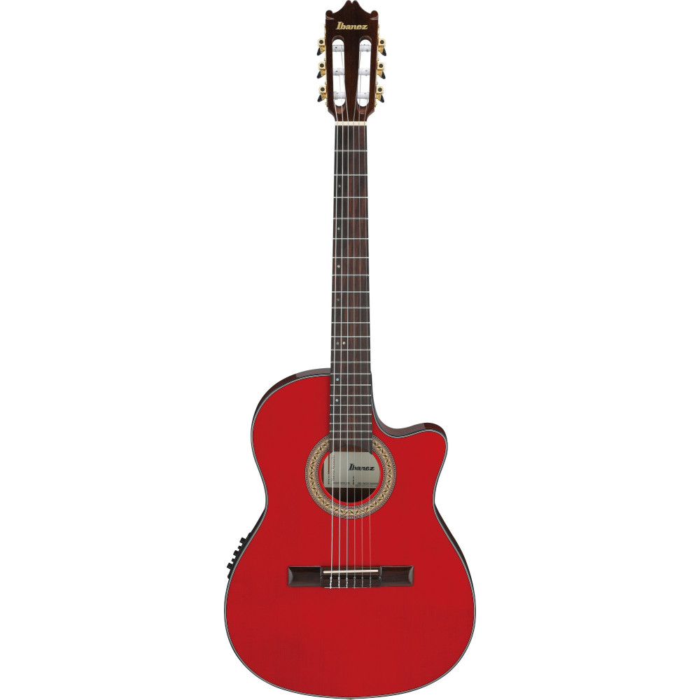 Ibanez GA35TCE-SRR GA Classical Guitar 6-String - Sapphire Red High Gloss