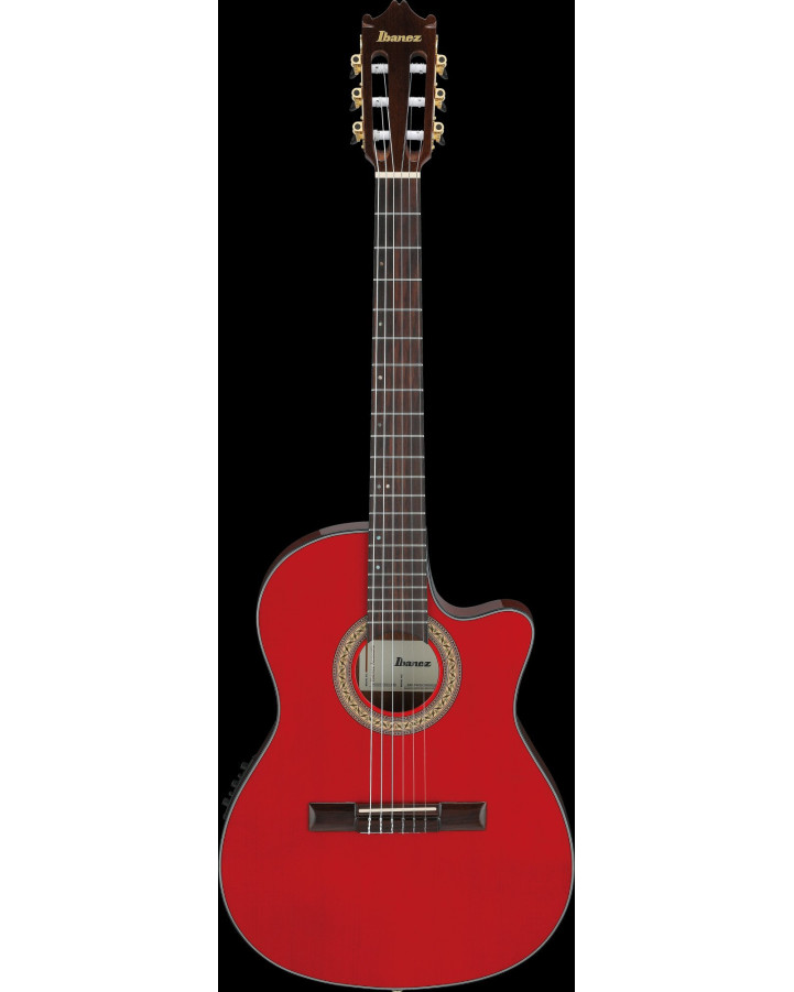 Ibanez GA35TCE-SRR GA Classical Guitar 6-String - Sapphire Red High Gloss