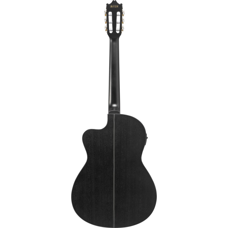 Ibanez GA5MHTCE-WK GA Classical Guitar 6-String - Weathered Black Open Pore