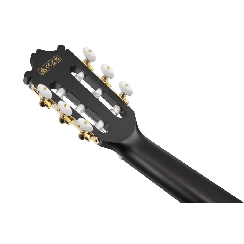 Ibanez GA5MHTCE-WK GA Classical Guitar 6-String - Weathered Black Open Pore