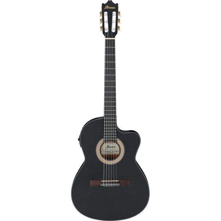 Ibanez GA5MHTCE-WK GA Classical Guitar 6-String - Weathered Black Open Pore
