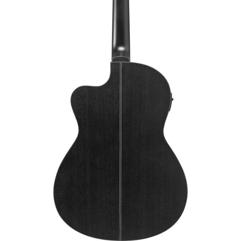 Ibanez GA5MHTCE-WK GA Classical Guitar 6-String - Weathered Black Open Pore