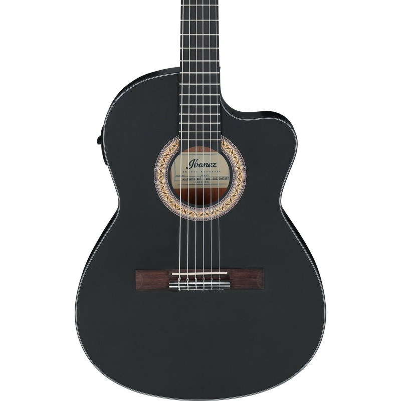 Ibanez GA5MHTCE-WK GA Classical Guitar 6-String - Weathered Black Open Pore