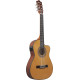 Ibanez GA5TCE3Q-AM GA Classical Guitar 6-String 3/4 Thinline Body - Amber High Gloss