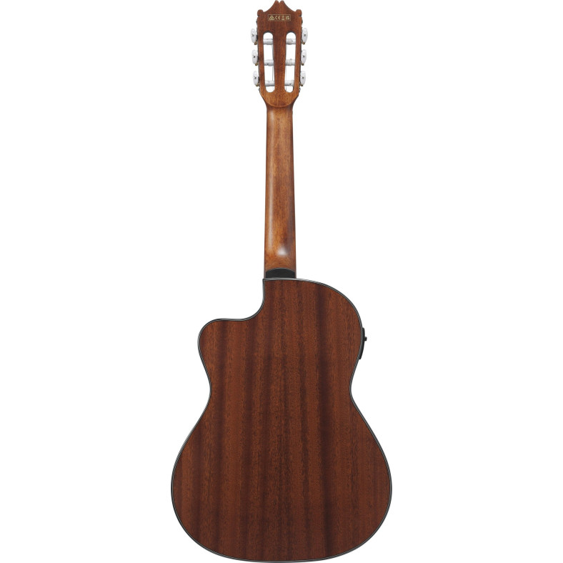 Ibanez GA5TCE3Q-AM GA Classical Guitar 6-String 3/4 Thinline Body - Amber High Gloss