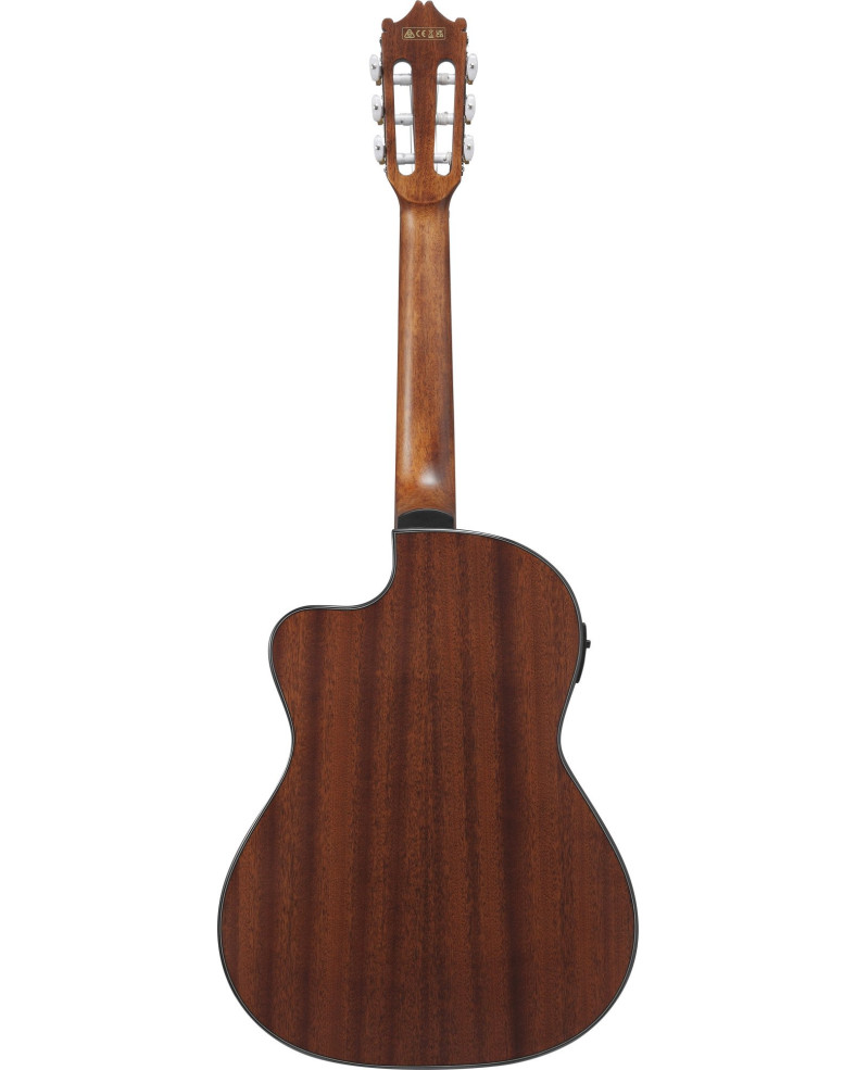 Ibanez GA5TCE3Q-AM GA Classical Guitar 6-String 3/4 Thinline Body - Amber High Gloss