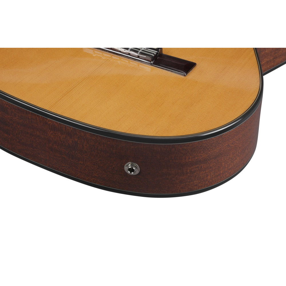 Ibanez GA5TCE3Q-AM GA Classical Guitar 6-String 3/4 Thinline Body - Amber High Gloss