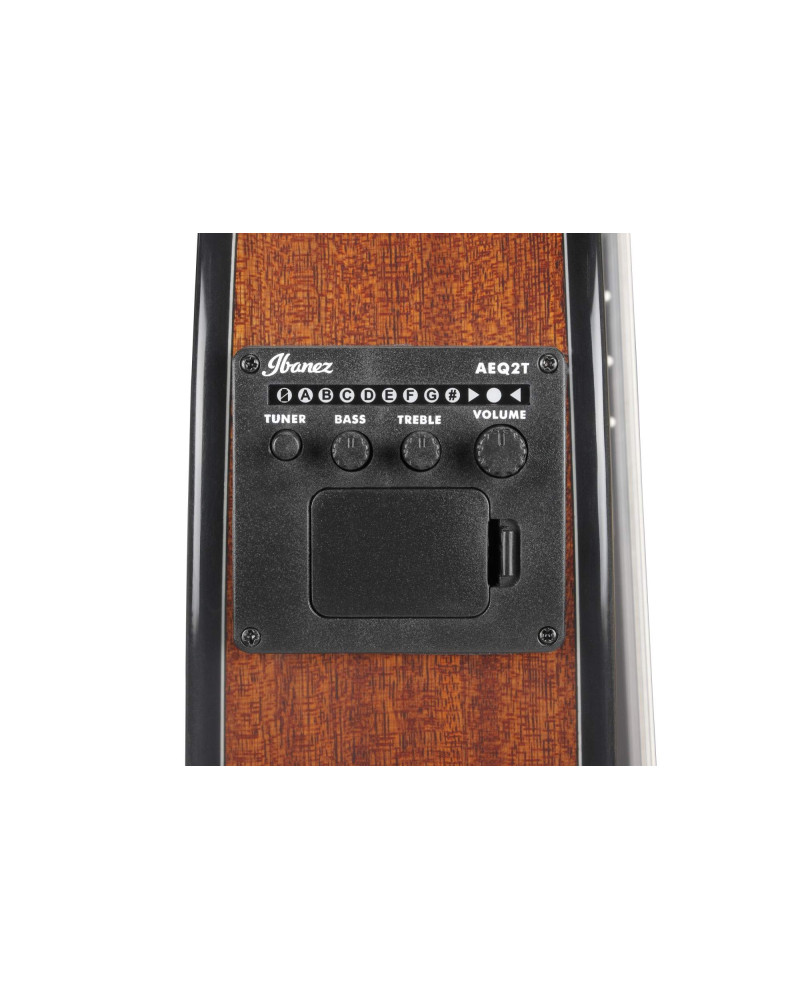 Ibanez GA5TCE3Q-AM GA Classical Guitar 6-String 3/4 Thinline Body - Amber High Gloss