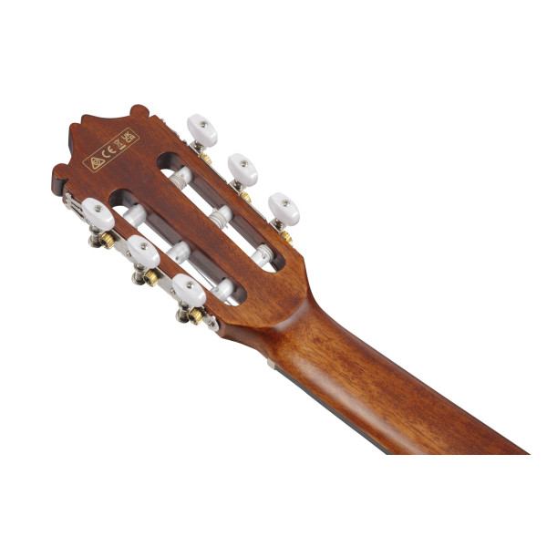 Ibanez GA5TCE3Q-AM GA Classical Guitar 6-String 3/4 Thinline Body - Amber High Gloss