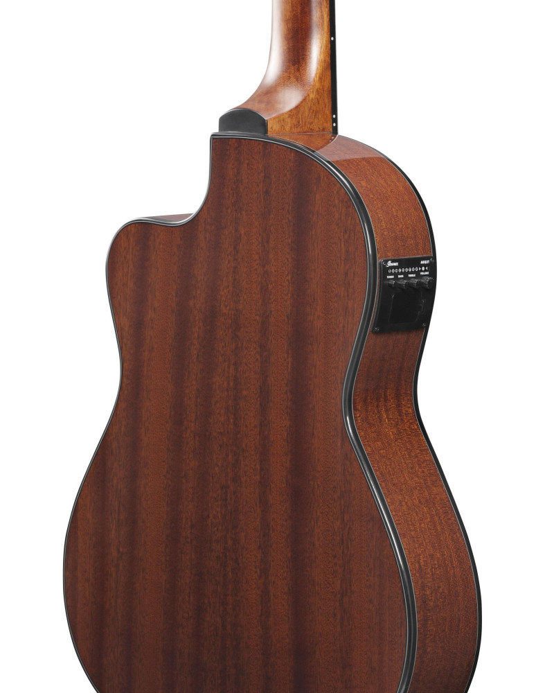 Ibanez GA5TCE3Q-AM GA Classical Guitar 6-String 3/4 Thinline Body - Amber High Gloss