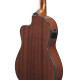 Ibanez GA5TCE3Q-AM GA Classical Guitar 6-String 3/4 Thinline Body - Amber High Gloss