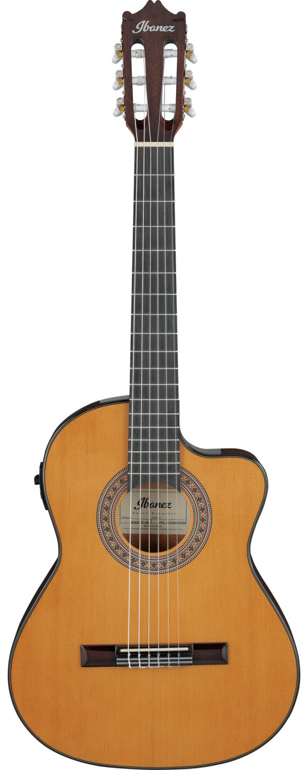 Ibanez GA5TCE3Q-AM GA Classical Guitar 6-String 3/4 Thinline Body - Amber High Gloss