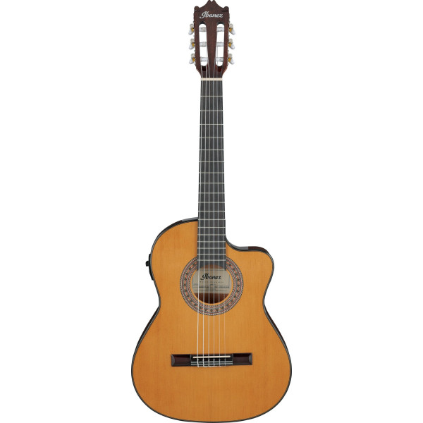 Ibanez GA5TCE3Q-AM GA Classical Guitar 6-String 3/4 Thinline Body - Amber High Gloss