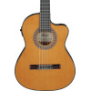Ibanez GA5TCE3Q-AM GA Classical Guitar 6-String 3/4 Thinline Body - Amber High Gloss