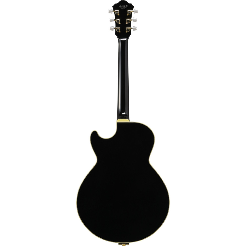Ibanez GB10-BK George Benson Signature Hollow Body Guitar 6-String - Black + Case