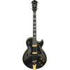 Ibanez GB10-BK George Benson Signature Hollow Body Guitar 6-String - Black + Case