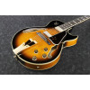 Ibanez GB10-BS George Benson Signature Hollow Body Guitar 6-String - Brown Sunburst + Case MGB100C