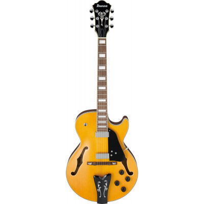 Ibanez GB10EM-AA George Benson Signature Hollow Body Guitar 6-String - Antique Amber