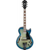 Ibanez GB10EM-JBB George Benson Signature Hollow Body Guitar 6-String - Jet Blue Burst