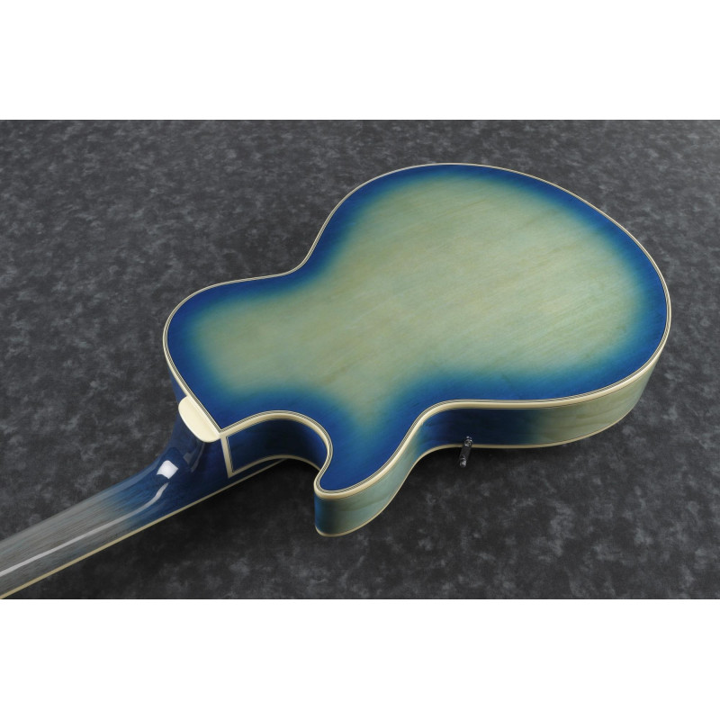 Ibanez GB10EM-JBB George Benson Signature Hollow Body Guitar 6-String - Jet Blue Burst